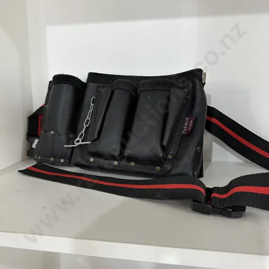 Leather electrician belt as new, by Taurus (excellent quality)