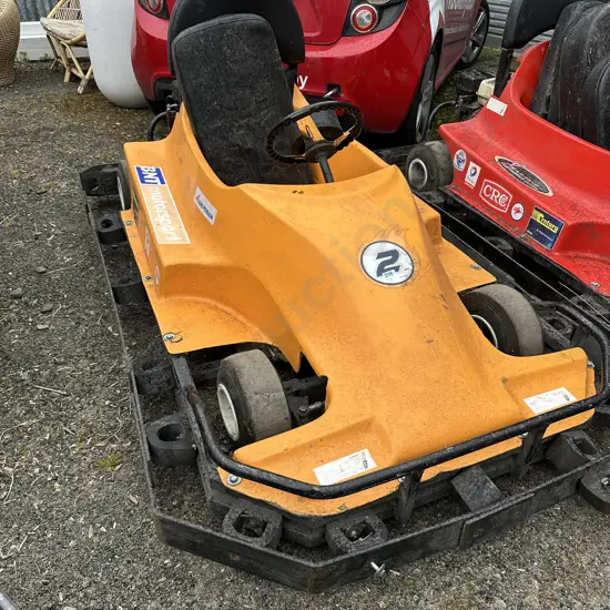 Fantasyland go cart  working - Orange