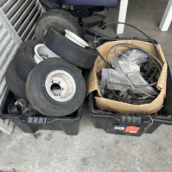 large lot go cart parts