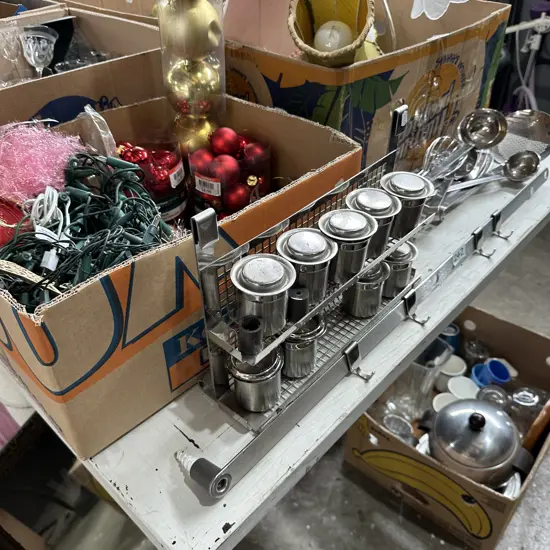 Spice rack,utensils and hanger