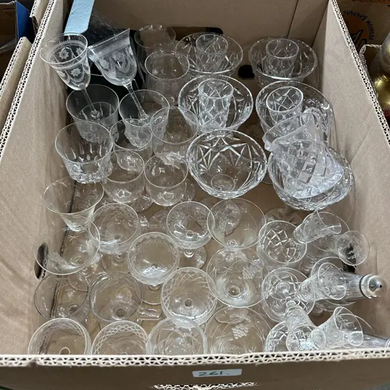 Crystal and glassware