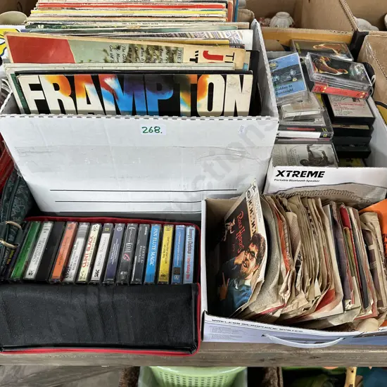 Records,45's and tapes