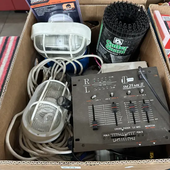 Bulkhead lights,gutter guard and mixing controller etc