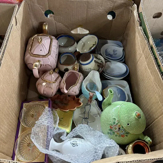 Box of china
