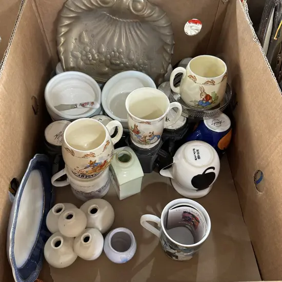 Bunnykins cups etc