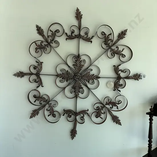 Metal wall art