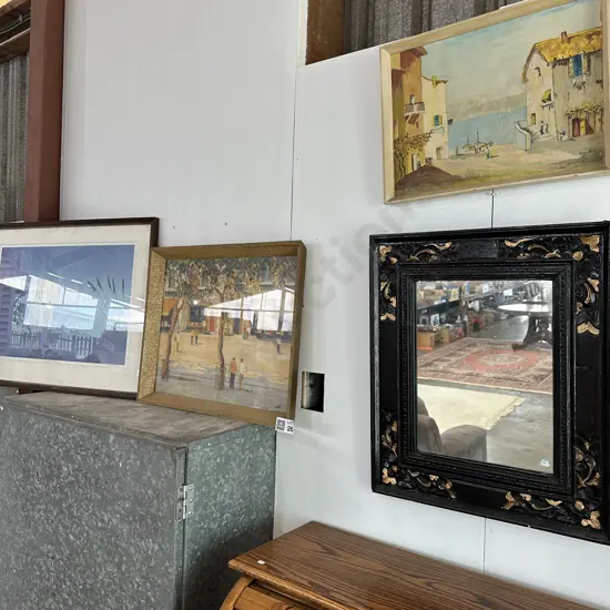 mirror, painting, print and limited edition