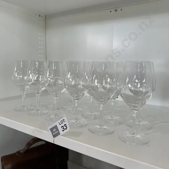 12 Spiegelau wine glasses