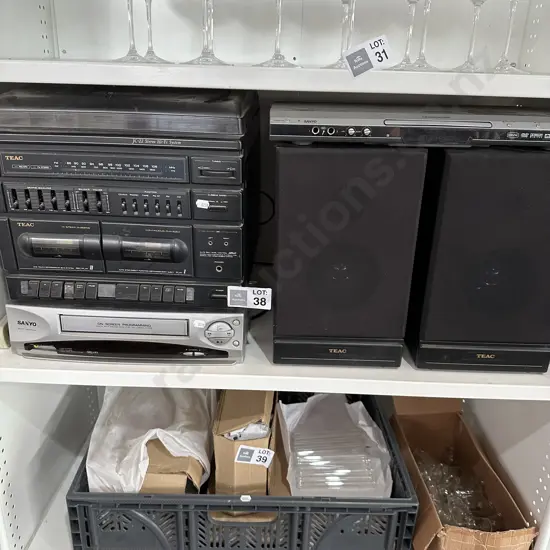 Teac stereo plus VHS & DVD