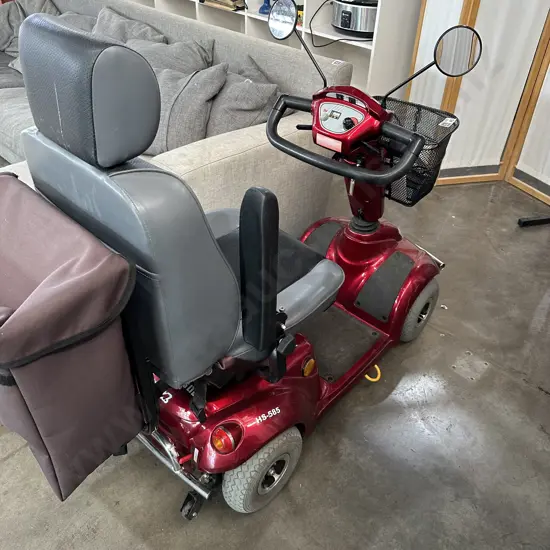 Mobility scooter -working