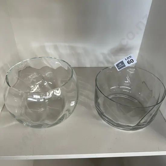 Polish glass & crystal bowls