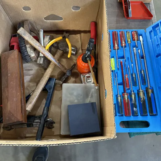 Box tools, drivers etc