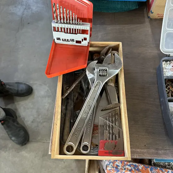 Crescents, drill bits etc