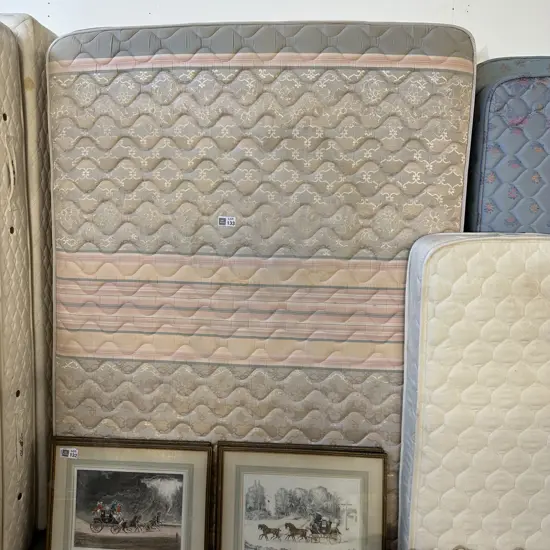 Queen size bed- as is