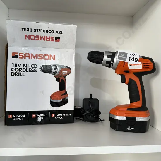 18v cordless drill