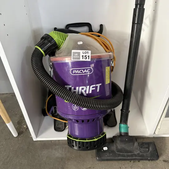 Backpac vacuum cleaner