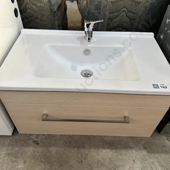 Wall hung vanity