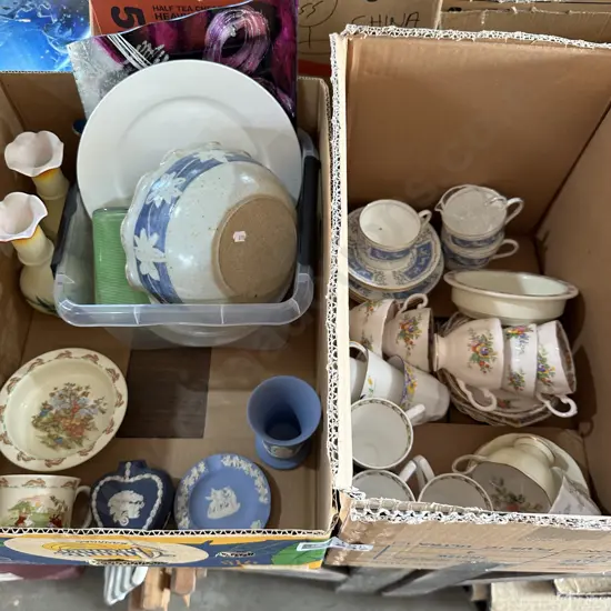 2 box collectables etc