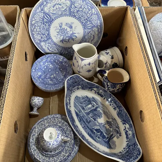 Blue and white china