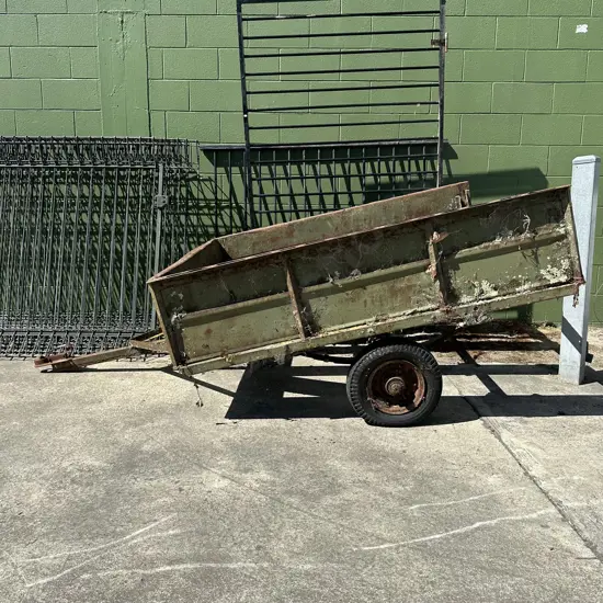 Paddock Art !  or Garden trailer that can still be towed