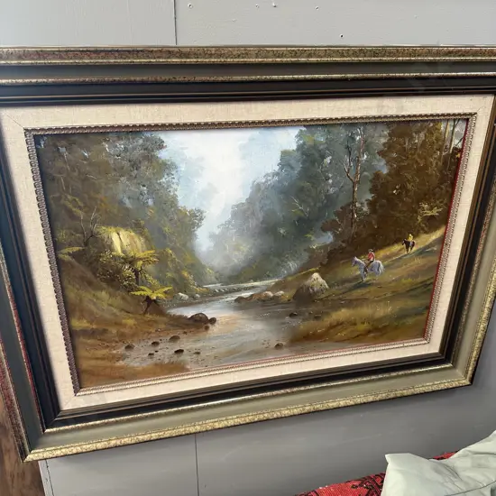 Roy Sefton oil painting