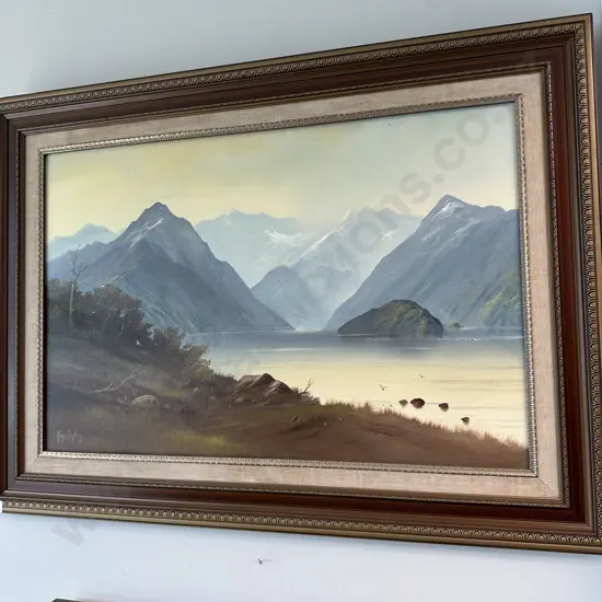 Roy Sefton oil painting " Doubtful Sound"