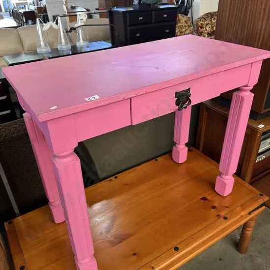 Painted Rimu hall table