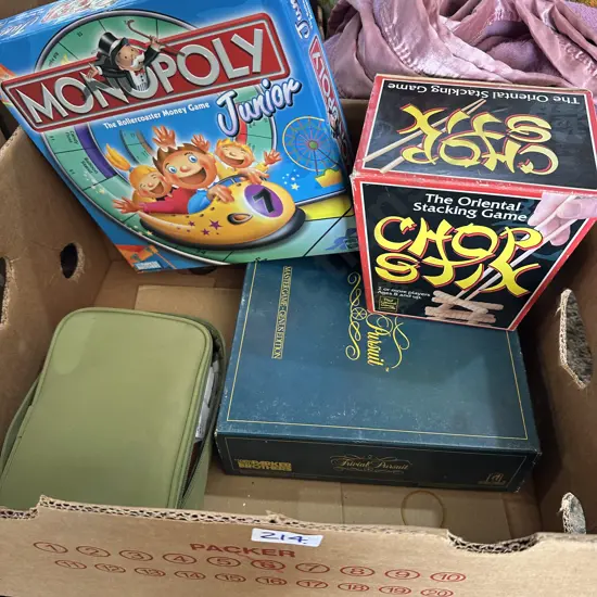 Box of games
