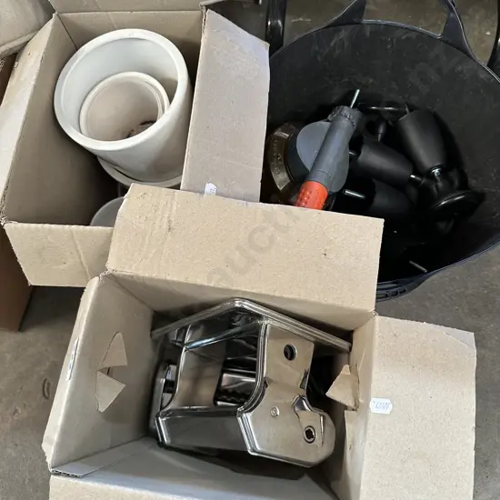 Pasta maker,bed legs and planters etc