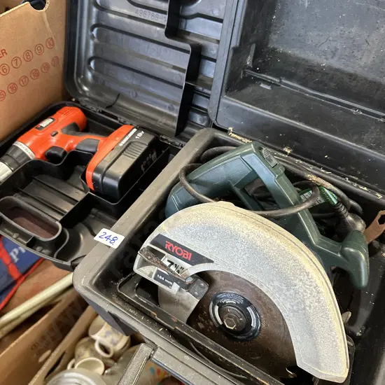 drill no charger plus skilsaw