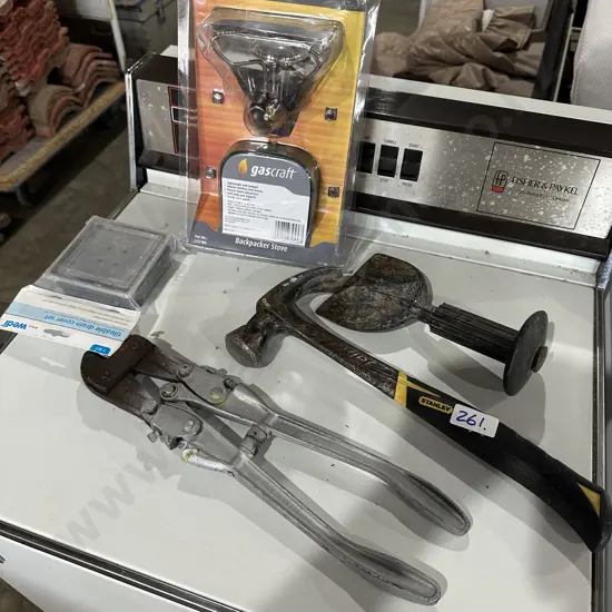 tools and stove