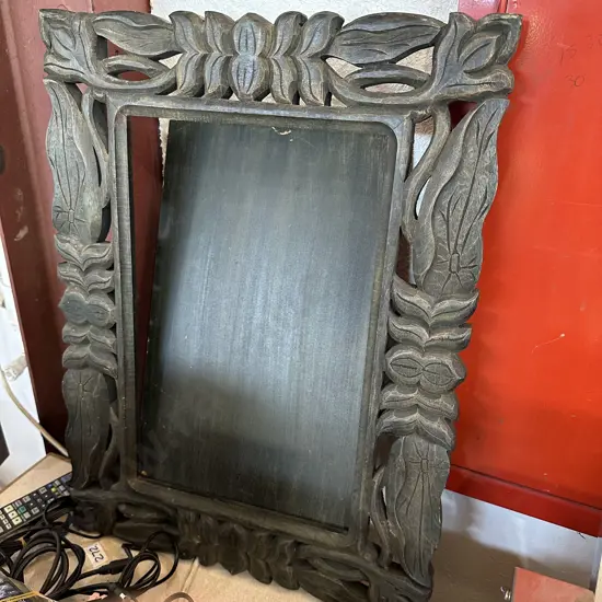 Carved frame