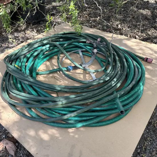 Hose and sprinkler