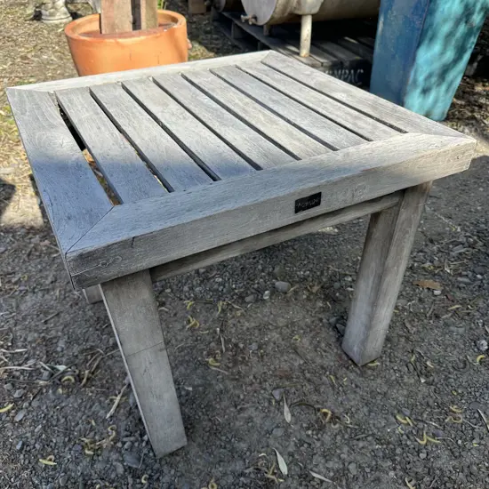 Artwood Wooden outdoor poolside table 600 x 600