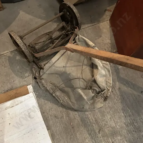 vintage push mower