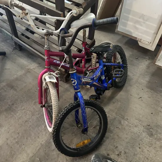 2 kids bikes