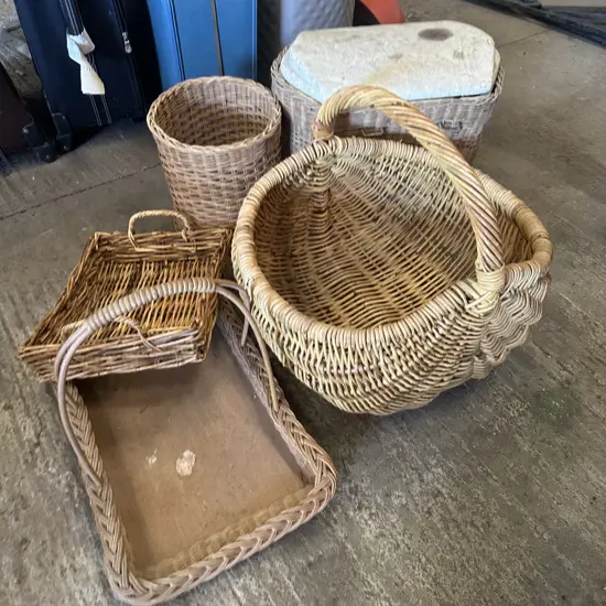wicker baskets