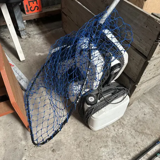 large net and setline floats