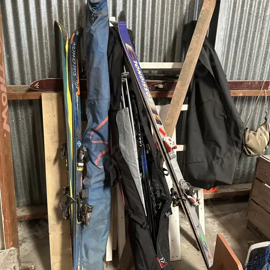 large collection skis inc vintage