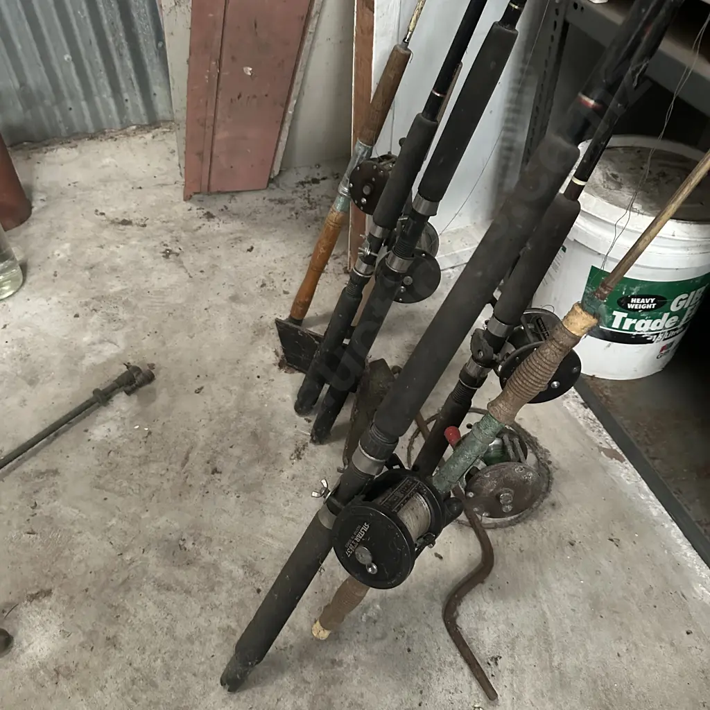 large lot fishing rods (new photo) Image 1++
