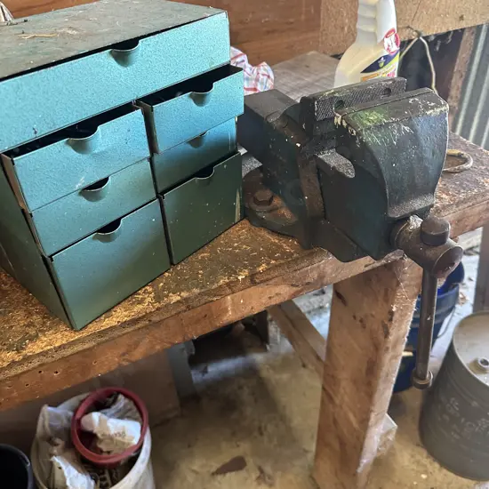 vice and parts drawer