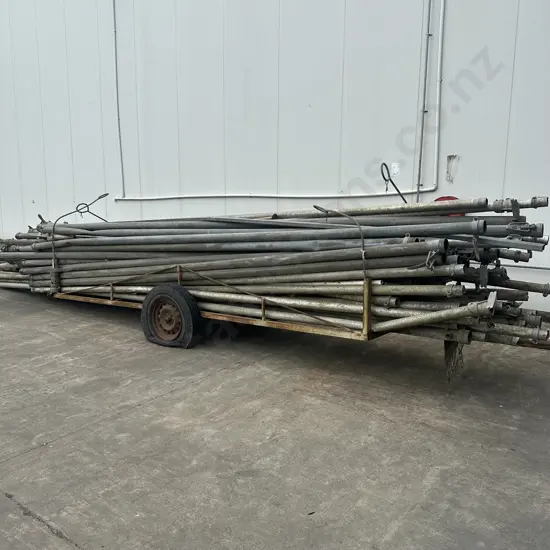 Large trailer plus contents of irrigation