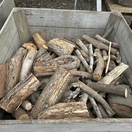 2/3rds  bin mixed wood