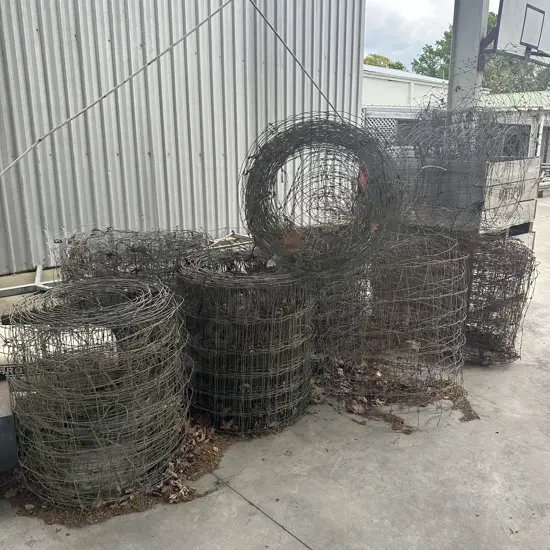 Rolls of netting (not the bins)