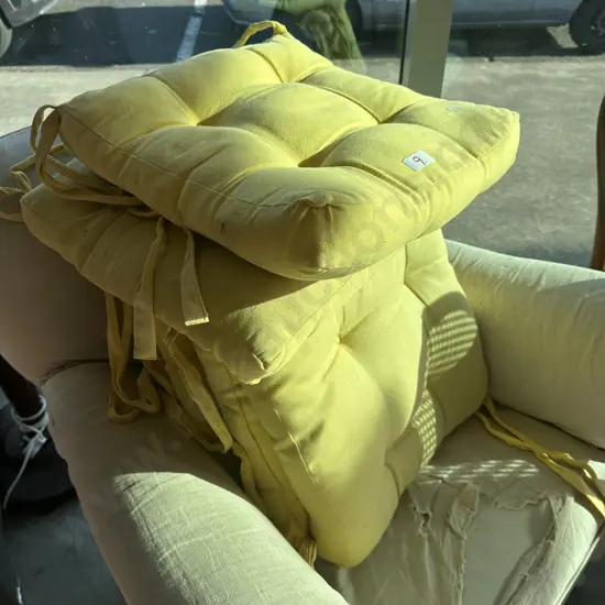 set 6 chair cushions