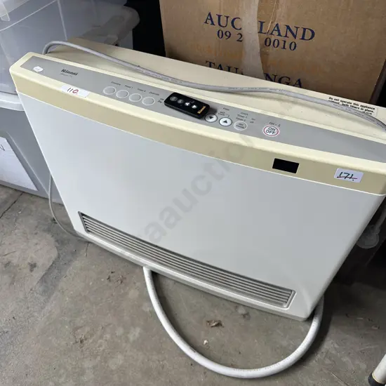 natural gas heater with remote