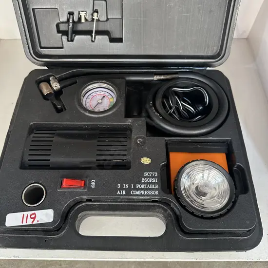 Portable 3n1 compressor