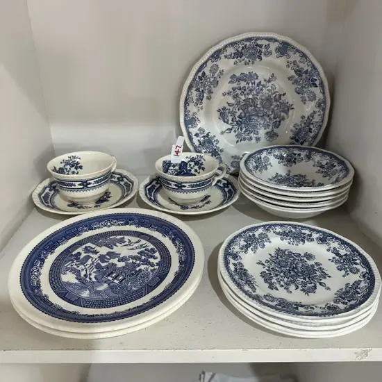 Blue/white china