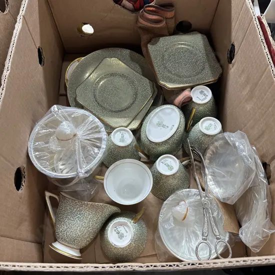 Royal Doulton china and silver items