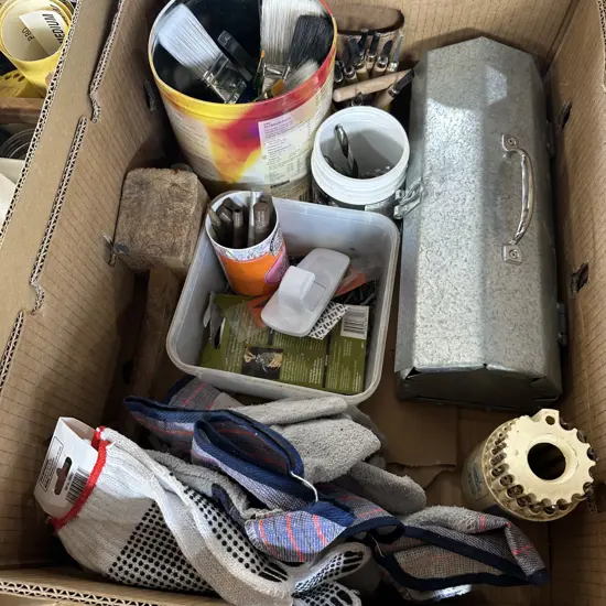 Toolbox, tools and hardware etc